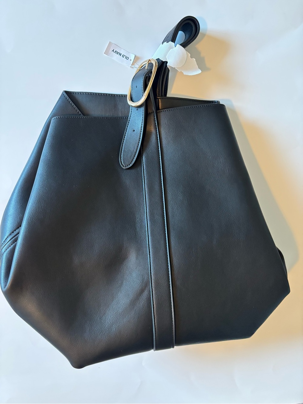 Old Navy Black Large Carrie Tote Bag